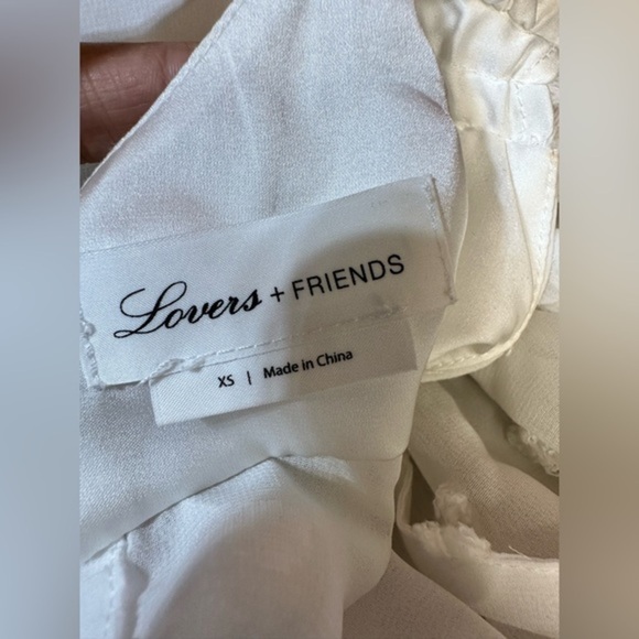 Lovers and Friends Lily Top in Off White - Picture 8 of 12